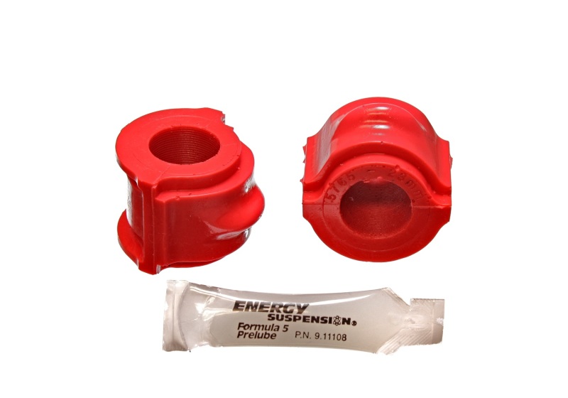 Nissan Maxima Sway Bar Bushing Kit - Front - Energy Suspension - Performance Polyurethane - Red - `00-`03